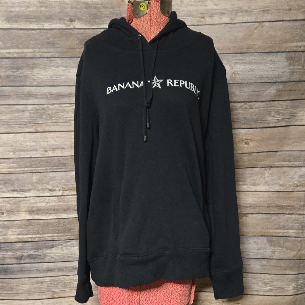 Banana Republic Womem's Black Hoodie